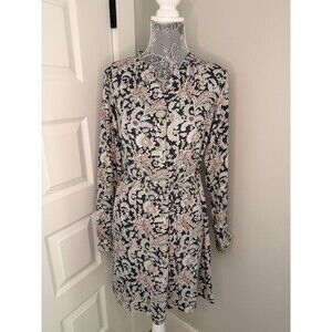 Ann Taylor Loft Women's Floral Paisley Dress Size XXST 2XS Tall